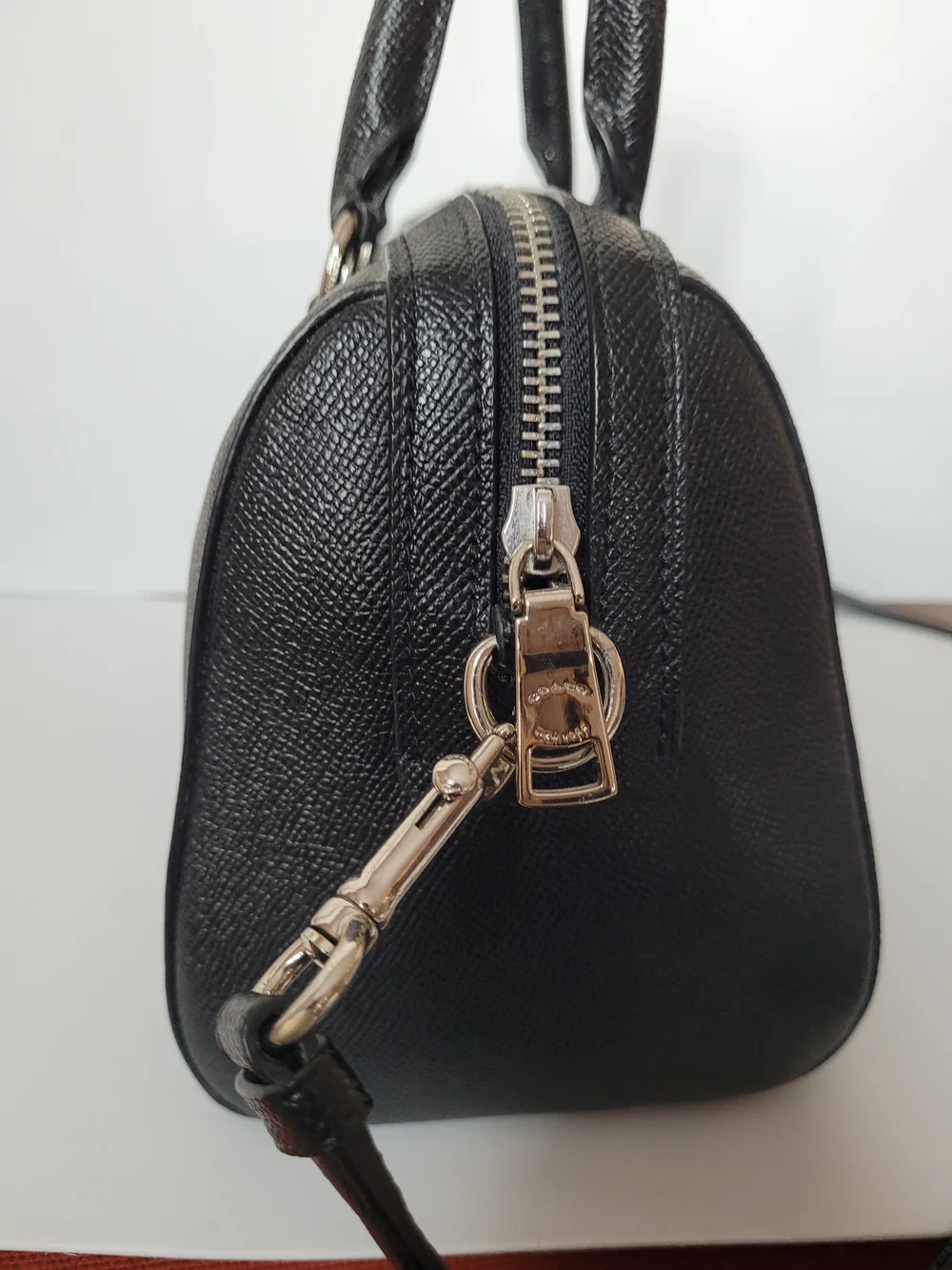 Coach Rowan Satchel Black Medium